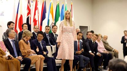 Ivanka Trump sábado passado na cúpula do G20 em Osaka, Japão.