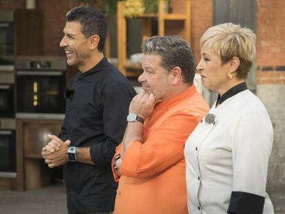 Paco Roncero, Alberto Chicote y Susi D&iacute;az, jurado de &#039;Top Chef&#039;.
