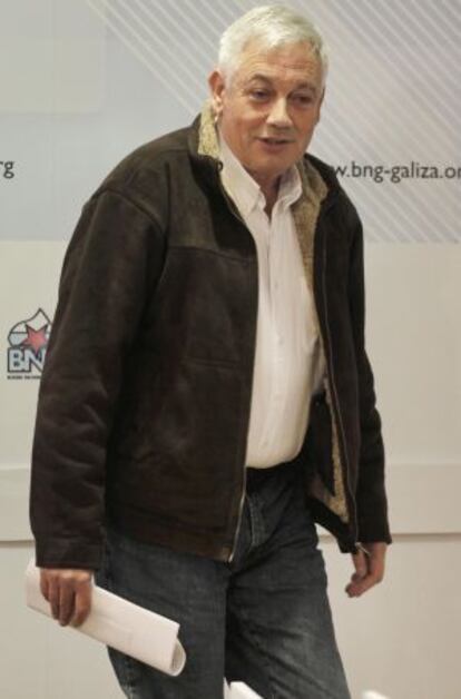 El portavoz nacional del BNG, Guillerme Vázquez