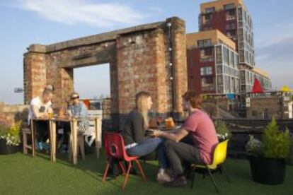 La Dalston Roof Terrace, en Londres.