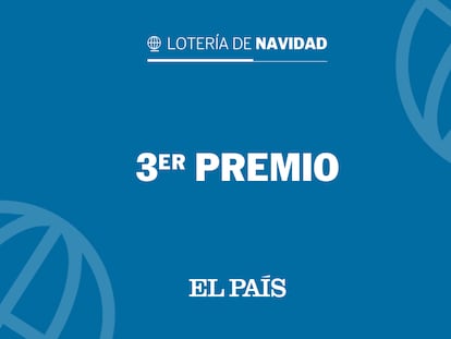 Tercer premio de la Lotería de Navidad 2023: 31938