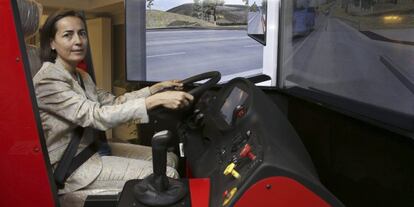 La directora general de Tráfico, María Seguí, este martes.