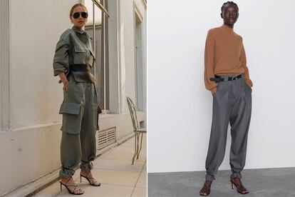 Bajos atados (y otros trucos de estilismo)

Más allá de comprar, en la web de Zara es fácil encontrar ideas para llevar sus prendas y aplicar las tendencias. No solo resultan inspiradoras sus combinaciones de color o de prendas, también aportan pequeños trucos de estilismo para darles una vuelta. ¿El último? Atar las tiras de las sandalias rodeando el bajo del pantalón, una ocurrencia a la que no dejan de sumarse reinas de Instagram como Pernille Teisbaek (en la imagen) y que, desde hace unos días, invade las imágenes de Zara. No es el único: el año pasado, por ejemplo, colocaban sus plumíferos dejando un hombro caído siguiendo los dictados de las fashionistas de pro.

 