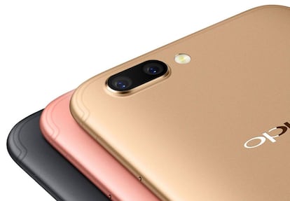 Oppo R11 Plus en distintos colores