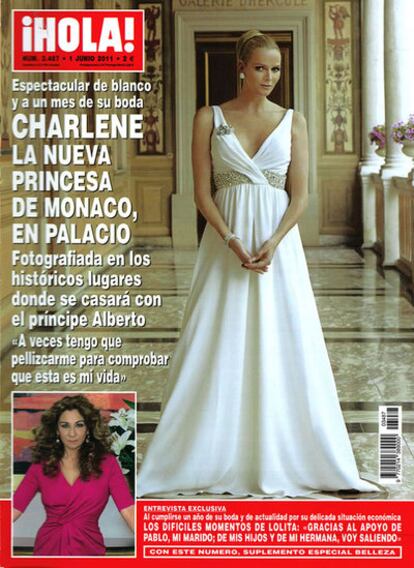 Portada de la revista '¡Hola!'