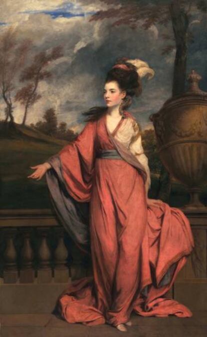 Jane Fleming, en un retrato de Sir Joshua Reynolds.
