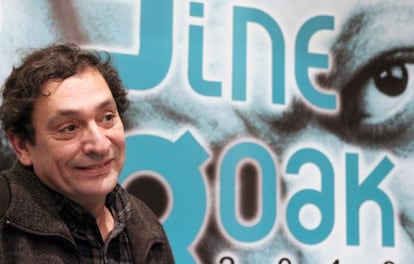 Agustí Villaronga, ayer, en la rueda de prensa del arranque del Zinegoak.