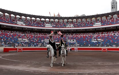 La plaza de toros de Bilbao, en la pasada feria de agosto.