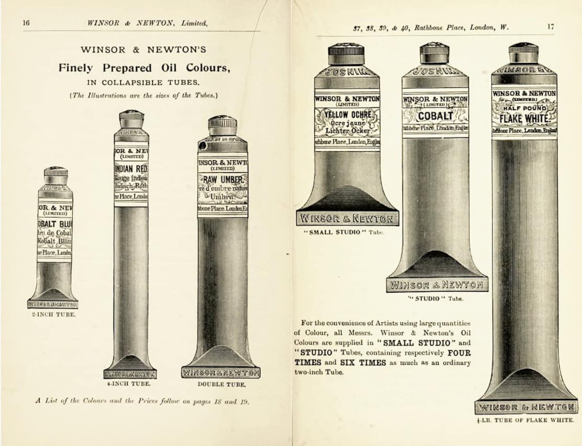 The paint tube that revolutionized the world of impressionism | Culture ...