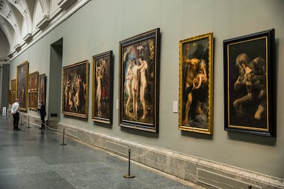 ‘As Três Graças’, de Rubens, no Museu do Prado.