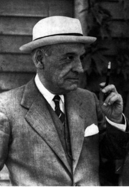 José Ortega y Gasset, en Aspen (Colorado), en el verano de 1949.