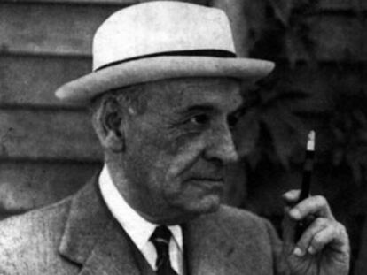 José Ortega y Gasset, en Aspen (Colorado), en el verano de 1949.