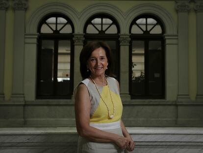 La directora de la Biblioteca Nacional de España, Ana Santos, en julio de 2019.