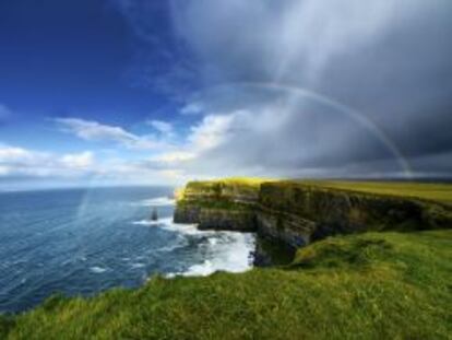 Acantilado de Moher en Irlanda