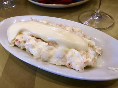 Ensaladilla de Becerrita. Impecable J.C. CAPEL