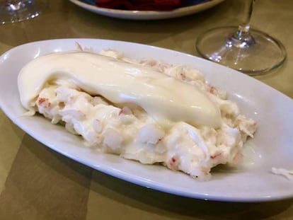 Ensaladilla de Becerrita. Impecable J.C. CAPEL