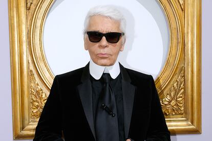 Karl Lagerfeld en 2014.