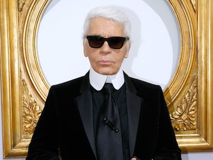 Karl Lagerfeld en 2014.