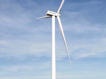 SG fabrica en Soria nacelles para turbinas terrestres.