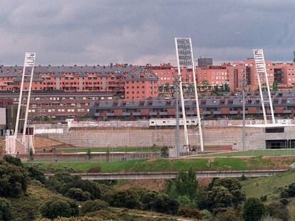 Vista de Las Rozas desde la Ciudad Deportiva.