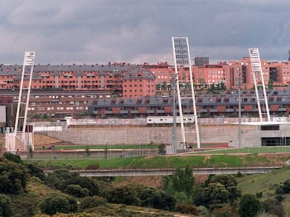 Vista de Las Rozas desde la Ciudad Deportiva.