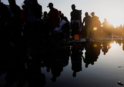 Alrededor de 3.000 personas partieron en caravana de Tapachula, el 5 de noviembre de 2024. 