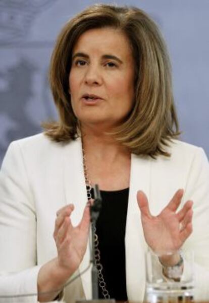 La ministra de Empleo, Fátima Báñez.