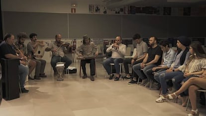 L'orquestra Orpheus XXI a 'Bàlsam'.