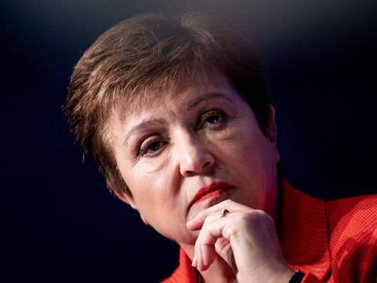 La directora gerente del Fondo Monetario Internacional (FMI), Kristalina Georgieva.