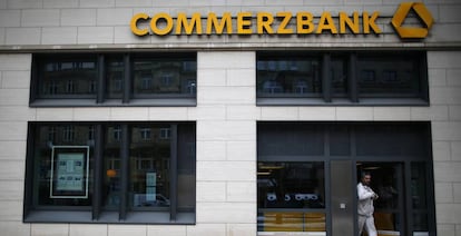 Sucursal de Commerzbank en Fr&aacute;ncfort (Alemania).