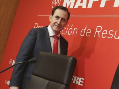 El presidente del Mapfre, Antonio Huertas.