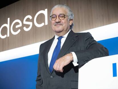 José Bogas, consejero delegado de Endesa en una imagen de archivo.