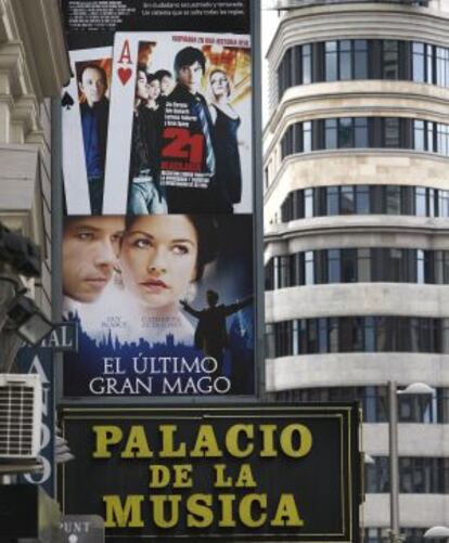 El Palacio de la Música, cuando aún era un cine.