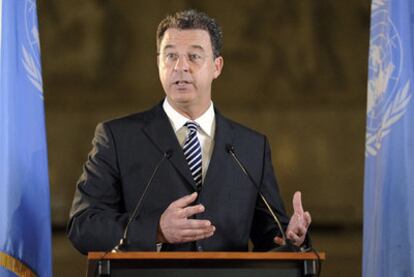 Serge Brammertz comparece ante la prensa en La Haya