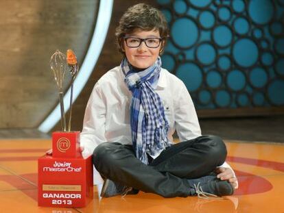 Mario gan&oacute; Masterchef junior.