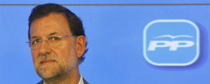 Mariano Rajoy, durante la reunión del Comité Ejecutivo del PP.