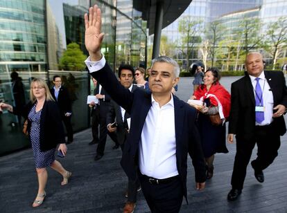 Sadiq Khan, alcalde de Londres.