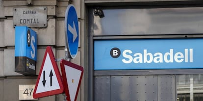 Oficina de Banco de Sabadell en Barcelona