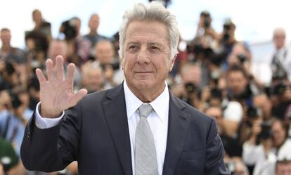 El actro Dustin Hoffman en el pasado festival de Cannes 2017.