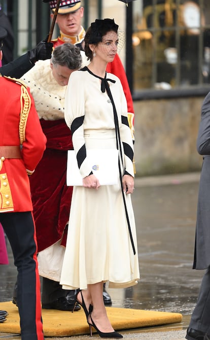 Rose Hanbury en la coronación de Carlos III en la abadía de Westminster, el 6 de mayo de 2023.