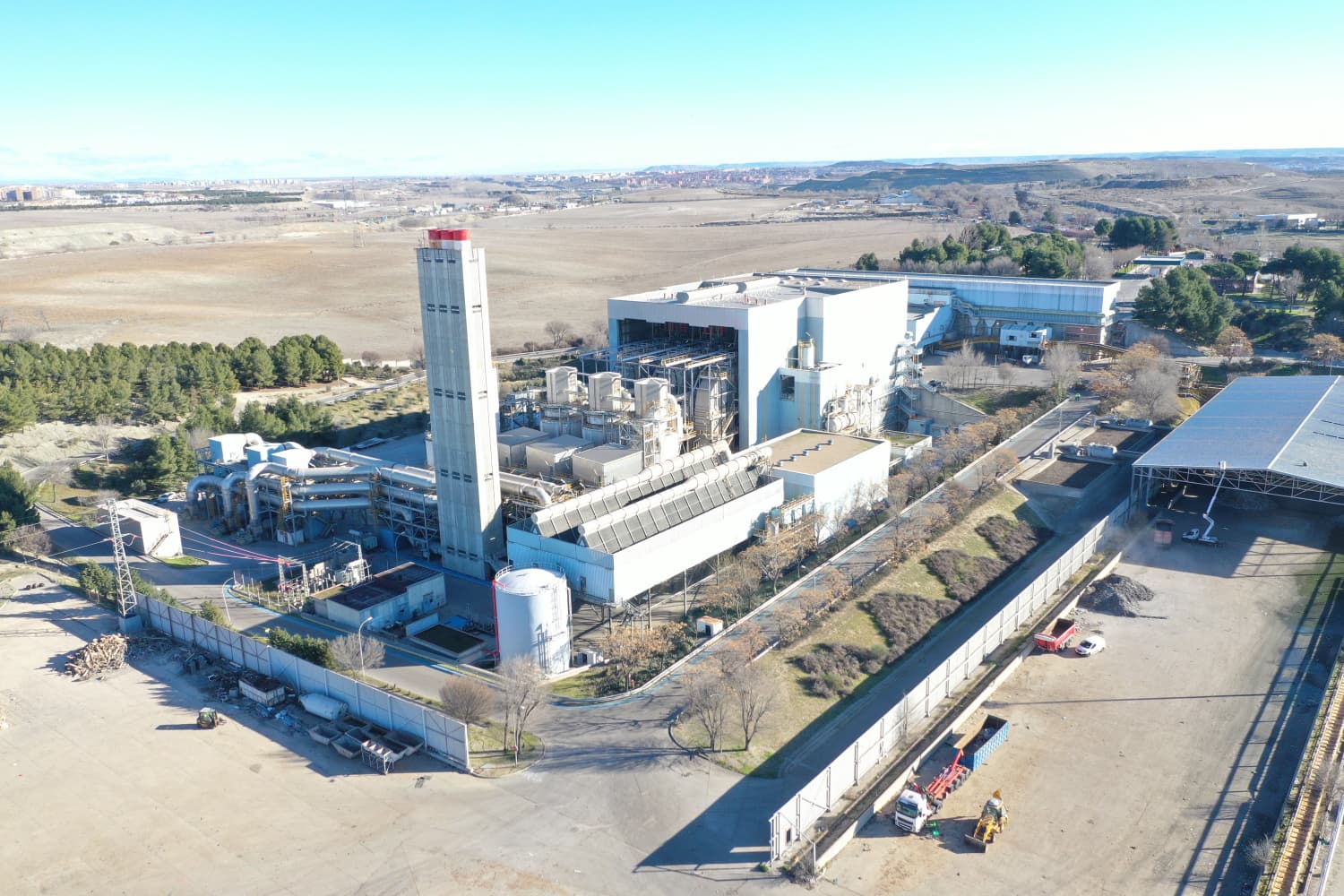 Planta de Las Lomas de Valndemigómez, en Madrid, en una imagen del Ayuntamiento.