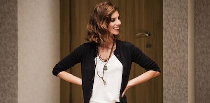 Maribel Verdú, durante la representación de la obra 'Invencible'.