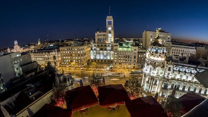 La nueva terraza del clásico hotel The Principal Madrid.