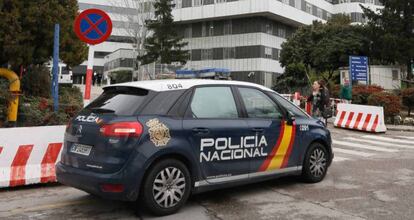 Un coche de la Policía Nacional, en una imagen de archivo.