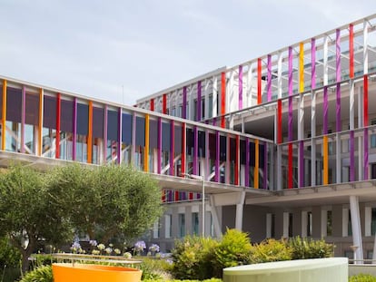 Vista exterior del Pediatric Cancer Center Barcelona.