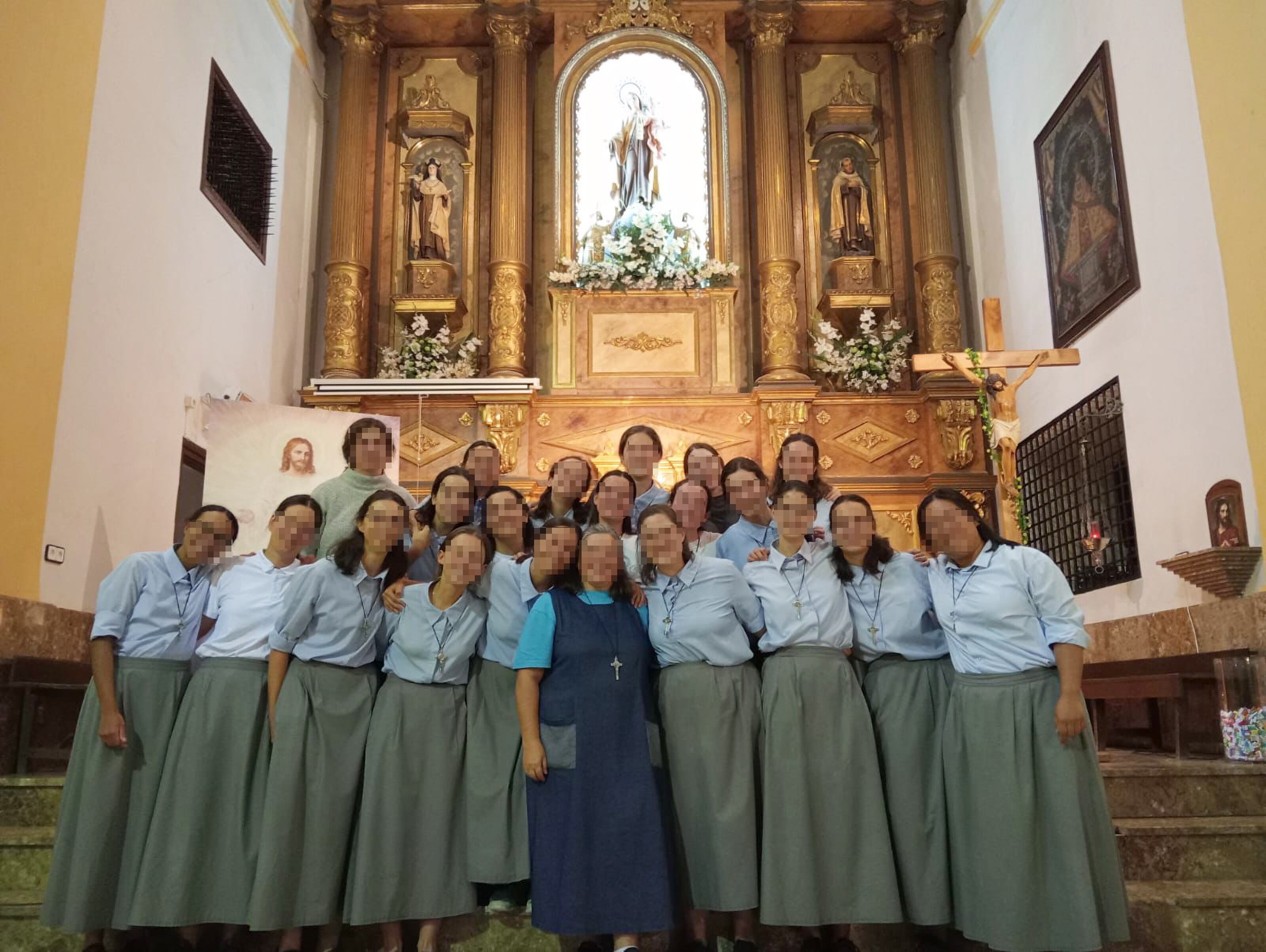 Hermanos del Amor Misericordioso (HAM) de Getafe en Madrid. Imagen cedida por una de las víctimas.