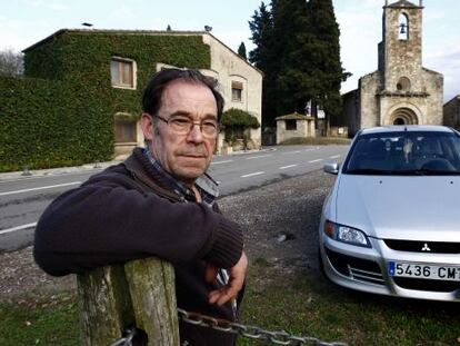 Manel Martos va patir un accident amb un porc senglar a una carretera de Pla de l&#039;Estany (Girona)