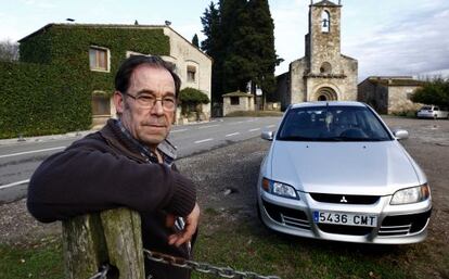 Manel Martos va patir un accident amb un porc senglar a una carretera de Pla de l'Estany (Girona)