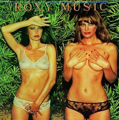 Versión original de la portada de uno de los álbumes de Roxy Music.