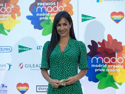 La vicealcaldesa de Madrid, Begoña Villacís, en la gala de los XII Premios Madrid Orgullo, el pasado 28 de junio de 2021.
